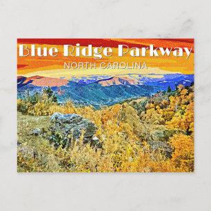 Carte Postale Blue Ridge Parkway