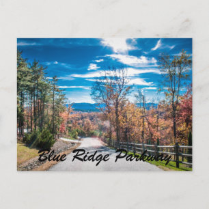 Carte Postale Blue Ridge Parkway NC
