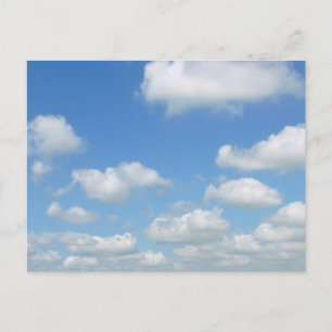 Carte Postale Blue Sky Fresh Air Nuages