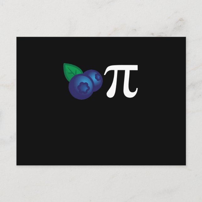 Carte Postale Blueberry Pie Blueberries Manger Berry Lover (Devant)