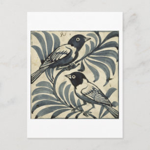 Carte Postale Bluebirds (w/c on paper)