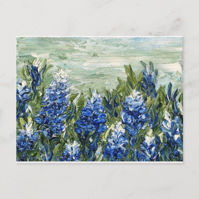 Carte Postale Bluebonnets (Devant)