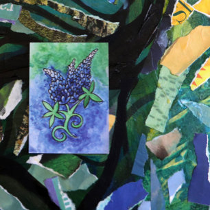 Carte Postale Bluebonnets du Texas