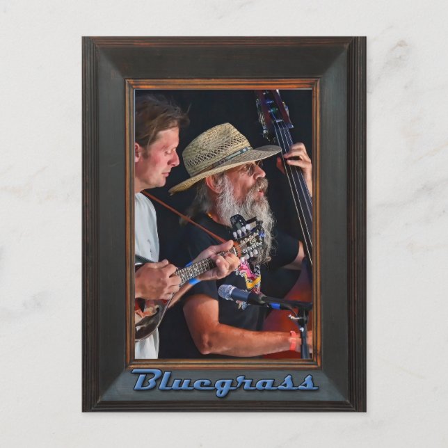 CARTE POSTALE BLUEGRAS (Devant)