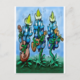 Carte Postale Blues Bonnets