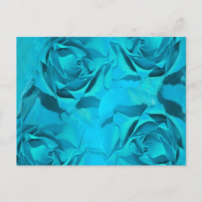 Carte Postale Blues roses (Devant)