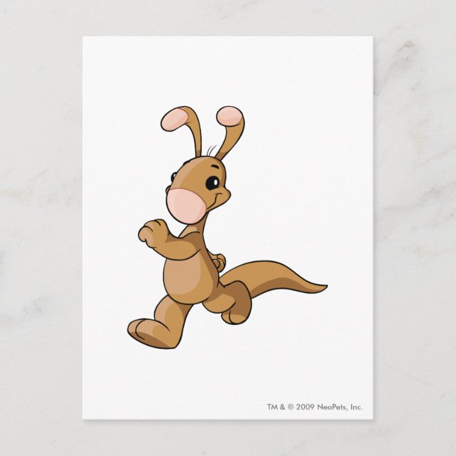 Carte Postale Blumaroo Brown (Devant)