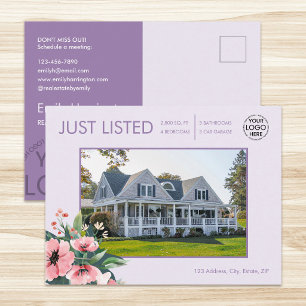 Carte Postale Blush Bloom vient d'être mis en vente Agent immobi