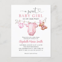Blush rose Doux Petits Vêtements Fille Baby shower