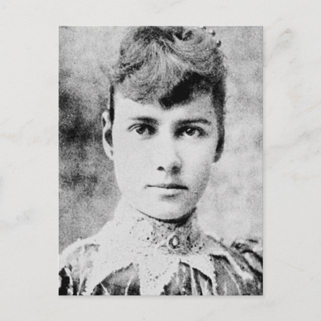 Carte Postale Bly ~ Nellie / Journaliste World Traveller (Devant)