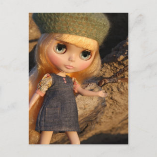 Carte Postale Blythe or