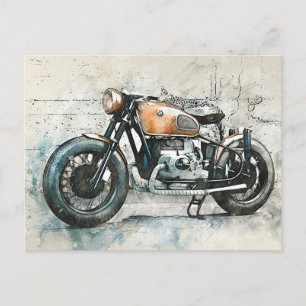 Carte Postale BMW Classic Motorcycle