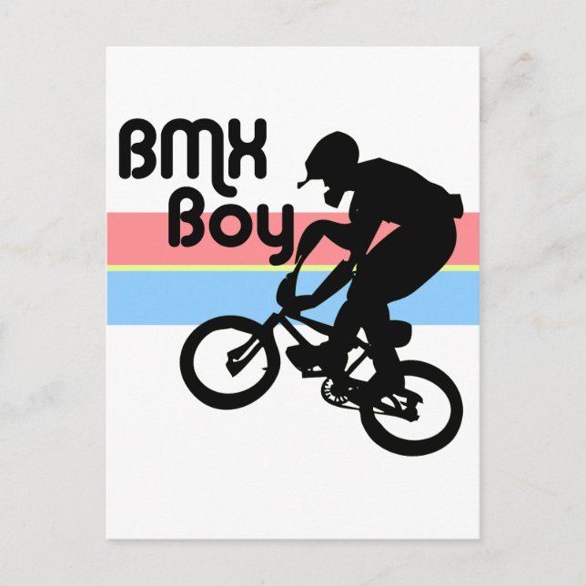 Carte Postale BMX Boy / BMX Girl (Devant)