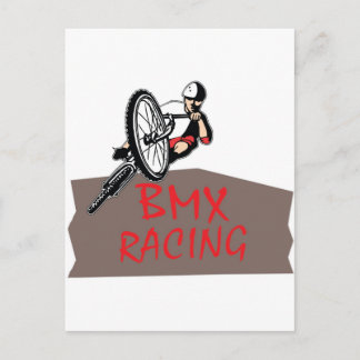 CARTE POSTALE BMX RACING