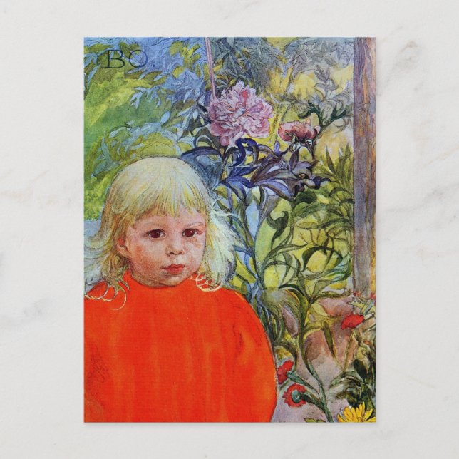 Carte Postale Bo en Pies Roses (Devant)