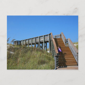Carte Postale Boardwalk, Floride, photo de la plage de Cape San