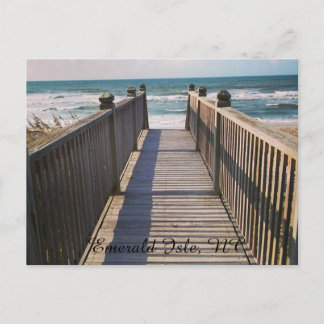 Carte Postale Boardwalk to the Beach Postcard