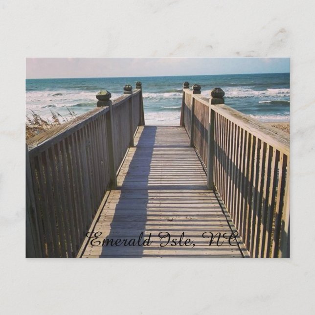 Carte Postale Boardwalk to the Beach Postcard (Devant)
