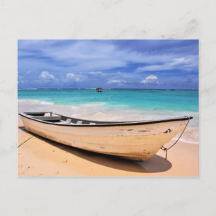Carte Postale Boat On the Beach
