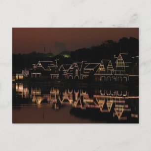 Carte Postale Boathouse Row Postcard