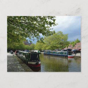 Carte Postale Boats in the canal, Castlefield Manchester