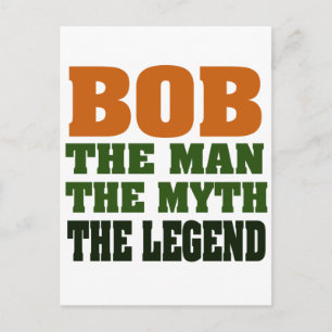 Carte Postale Bob - l'Homme, le Mythe, la Légende