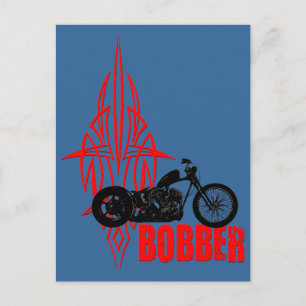 Carte Postale Bobber Motorbike