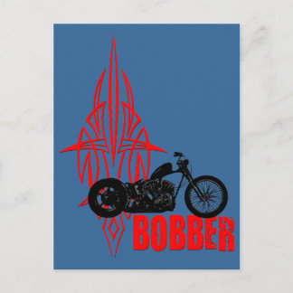 Carte Postale Bobber Motorbike