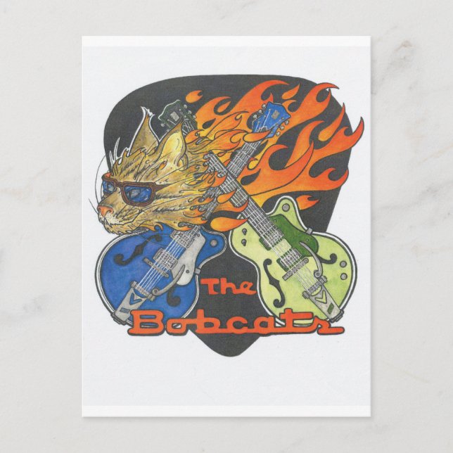 Carte Postale Bobcats Merchandises (Devant)