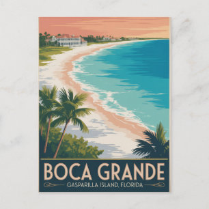 Carte Postale Boca Grande, île de Gasparilla