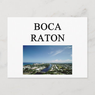 Carte Postale boca raton