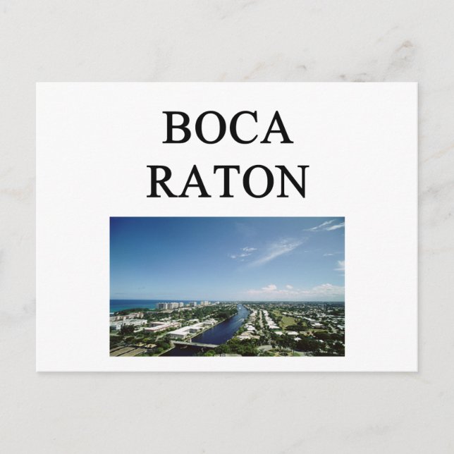 Carte Postale boca raton (Devant)