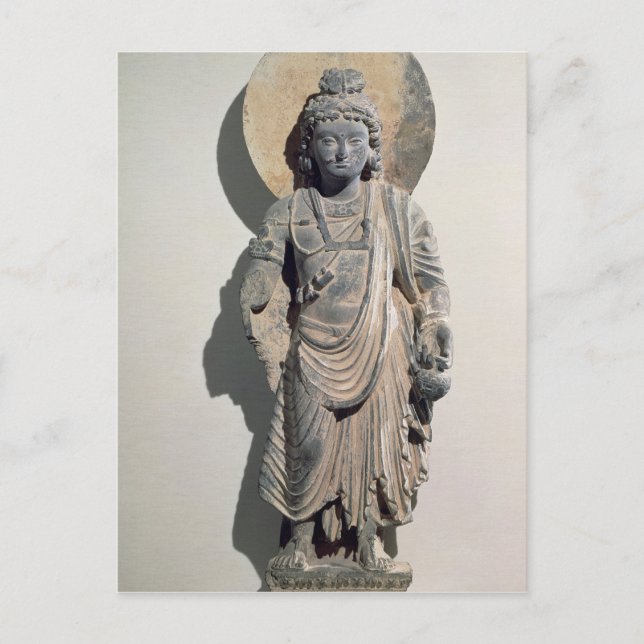 Carte Postale Bodhisattva Maitreya debout, 3e siècle (Devant)