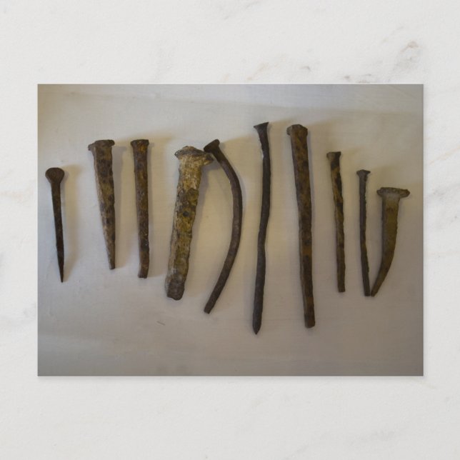 Carte Postale Bodie Antique RR Spikes (Devant)