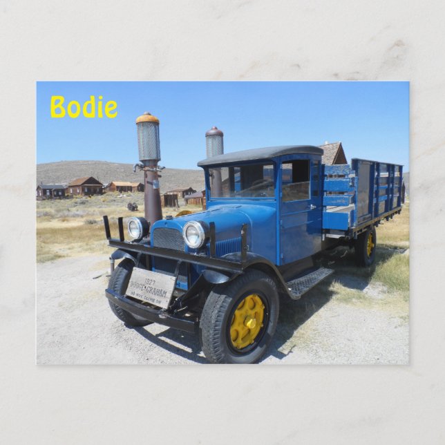 Carte Postale Bodie, CA (Devant)