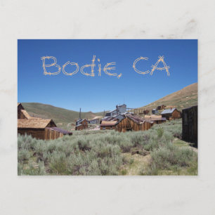 Carte postale Bodie California