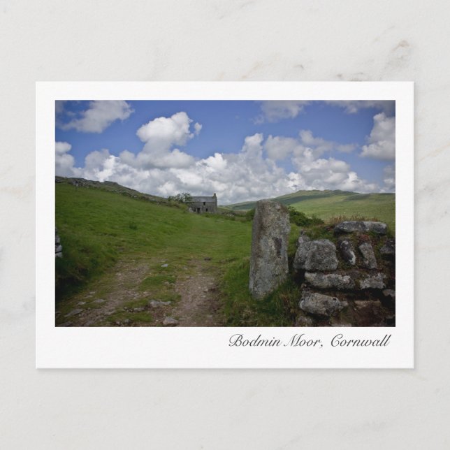 Carte postale Bodmin Moor, Cornouailles (Devant)