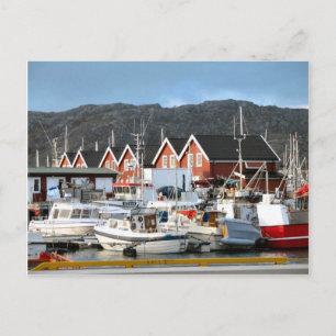 Carte Postale Bodo, port