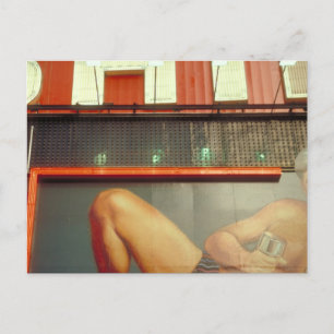 Carte Postale Bodybuilding Fitness Publicité Temps Carré NYC