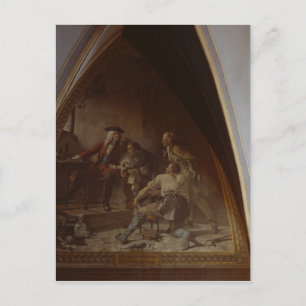Carte Postale Boettger montre août le fort secret