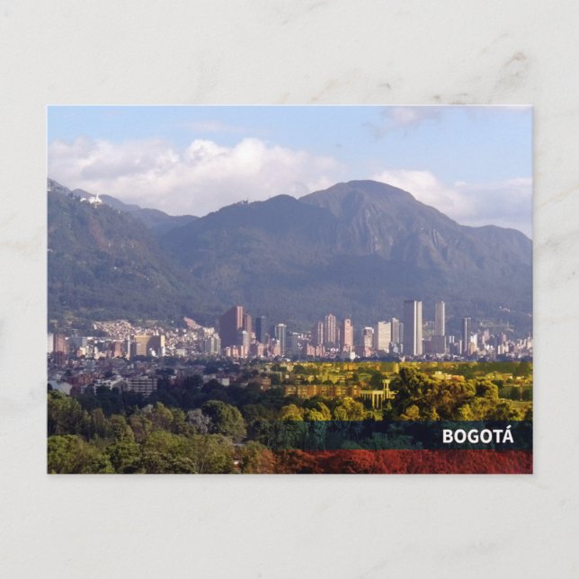Carte Postale Bogotá - Colombie (Devant)