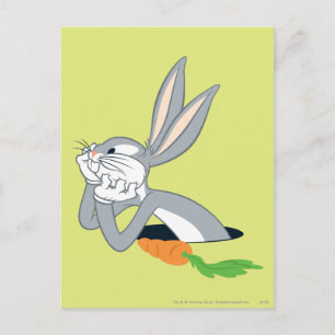 Carte Postale BOGS BUNNY™ avec carotte