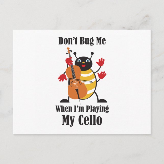 Carte Postale Bogue de cello (Devant)