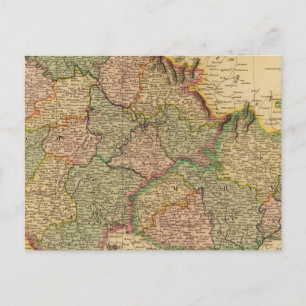 Carte Postale Bohême, Moravie