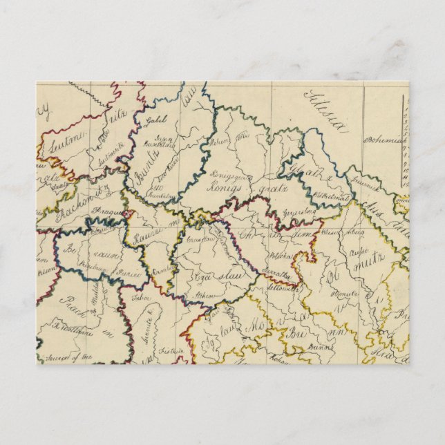 Carte Postale Bohême, Moravie, Silésie autrichienne (Devant)