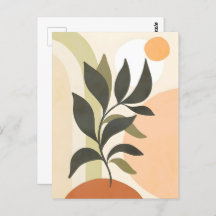 Boho Abstrait et Clip Art moderne Imprimable