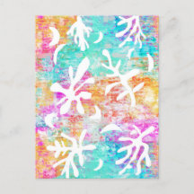 Boho Abstrait Matisse Formes botaniques