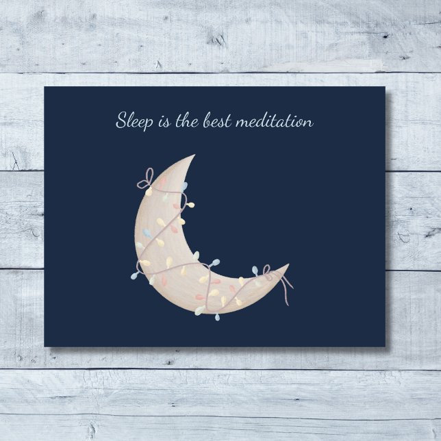 Carte Postale Boho Crescent Moon (Créateur téléchargé)
