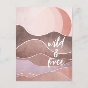Carte postale Boho esthétique 031