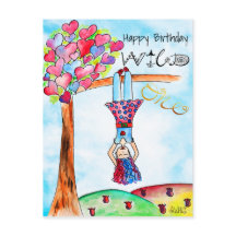 Boho Whimsical WILD ONE Girl Colorful Anniversaire